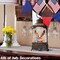 Eagle Snow Globe Lantern 4th of July Decoration – LED Patriotic American Flag Tabletop Lantern with Timer, Independence Day Home Decor 10.2 Inch